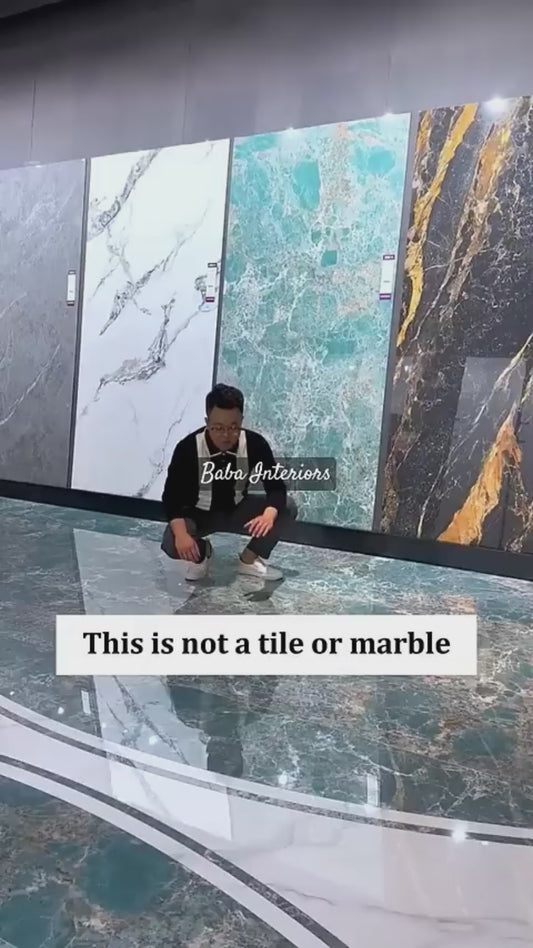 Waterproof Marble Sheets Roll – Self-Adhesive Wall & Furniture Covering